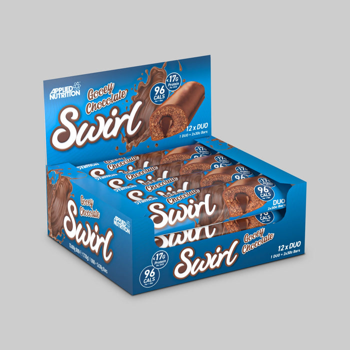 Applied Nutrition Swirl Bar 12 x 60g | High-Quality Protein Bars | MySupplementShop.co.uk