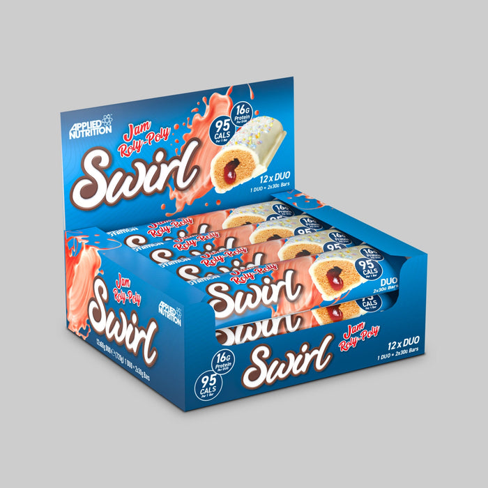 Applied Nutrition Swirl Bar 12 x 60g | High-Quality Protein Bars | MySupplementShop.co.uk