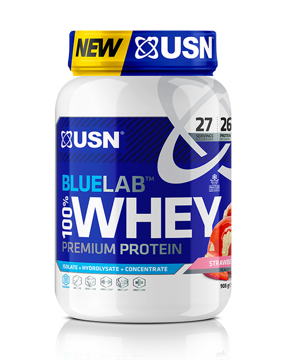 USN BlueLab Whey Protein Powder 908g - Protein Powder at MySupplementShop by USN