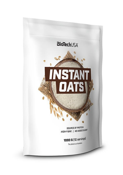 BioTechUSA Instant Oats, Hazelnut - 1000g | High-Quality Health Foods | MySupplementShop.co.uk