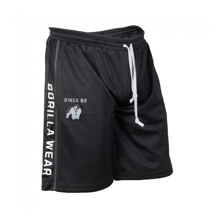 Gorilla Wear Functional Mesh Shorts Black/White