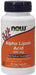 NOW Foods Alpha Lipoic Acid with Vitamins C & E, 100mg - 60 vcaps - Health and Wellbeing at MySupplementShop by NOW Foods