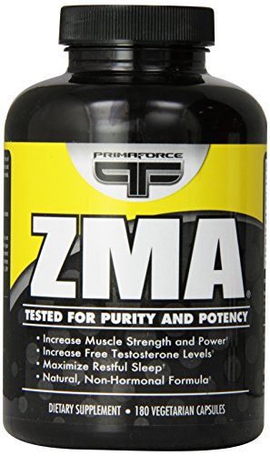 Primaforce ZMA - 180 vcaps | High-Quality Natural Testosterone Support | MySupplementShop.co.uk