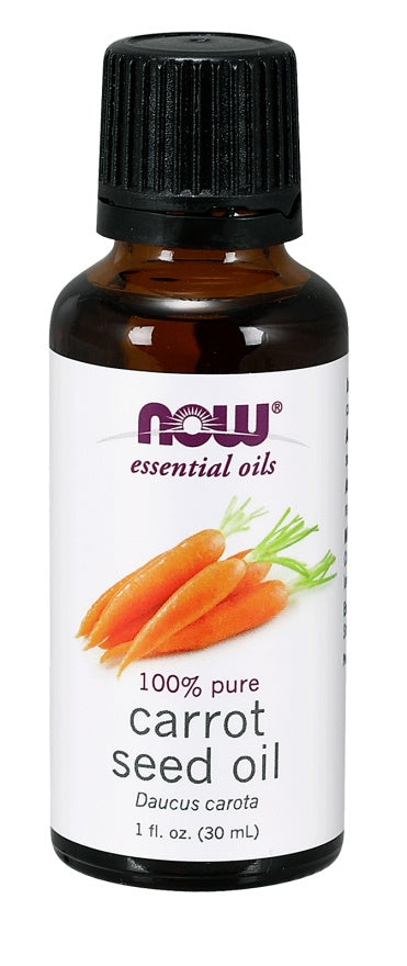 NOW Foods Essential Oil, Carrot Seed Oil - 30 ml. | High-Quality Sports Supplements | MySupplementShop.co.uk