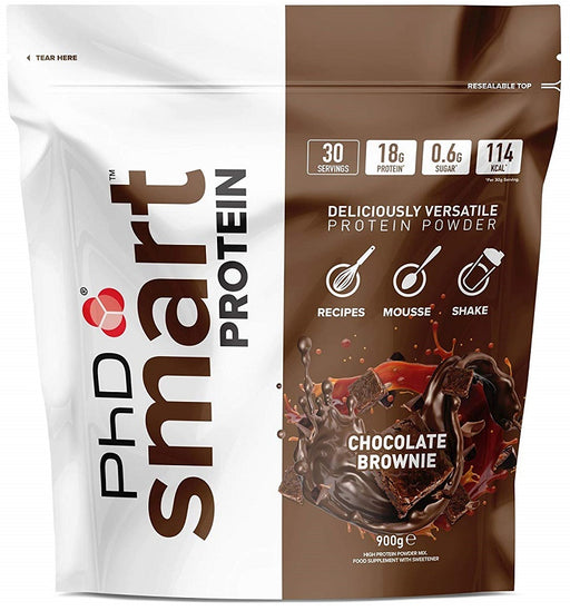 PhD Smart Protein, Chocolate Brownie - 900 grams | High-Quality Protein | MySupplementShop.co.uk