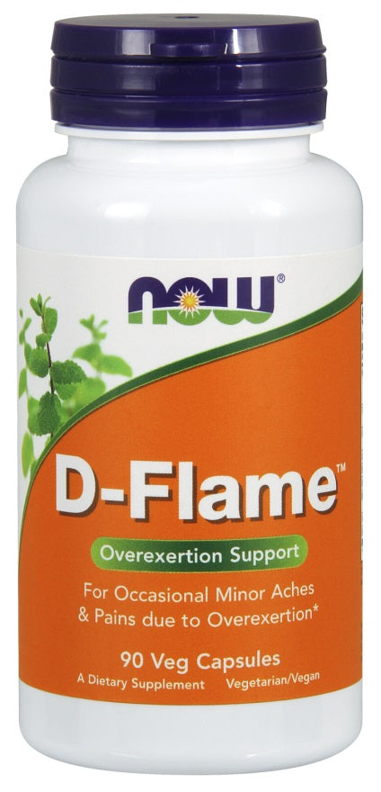 NOW Foods D-Flame - 90 vcaps | High-Quality Special Formula | MySupplementShop.co.uk