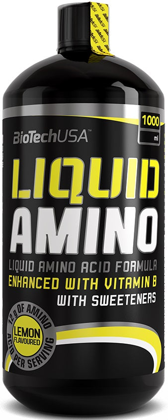 BioTechUSA Liquid Amino, Orange - 1000 ml. | High-Quality Amino Acids and BCAAs | MySupplementShop.co.uk