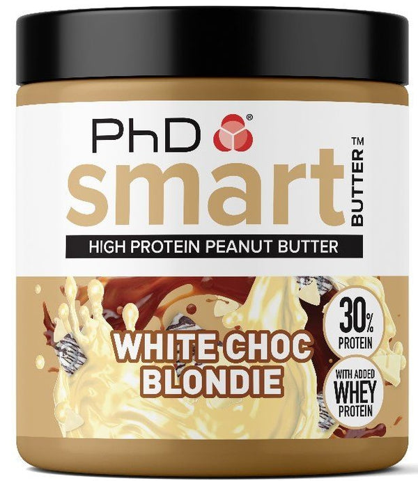 PhD Smart Nut Butters, White Choc Blondie - 250 grams | High-Quality Health Foods | MySupplementShop.co.uk