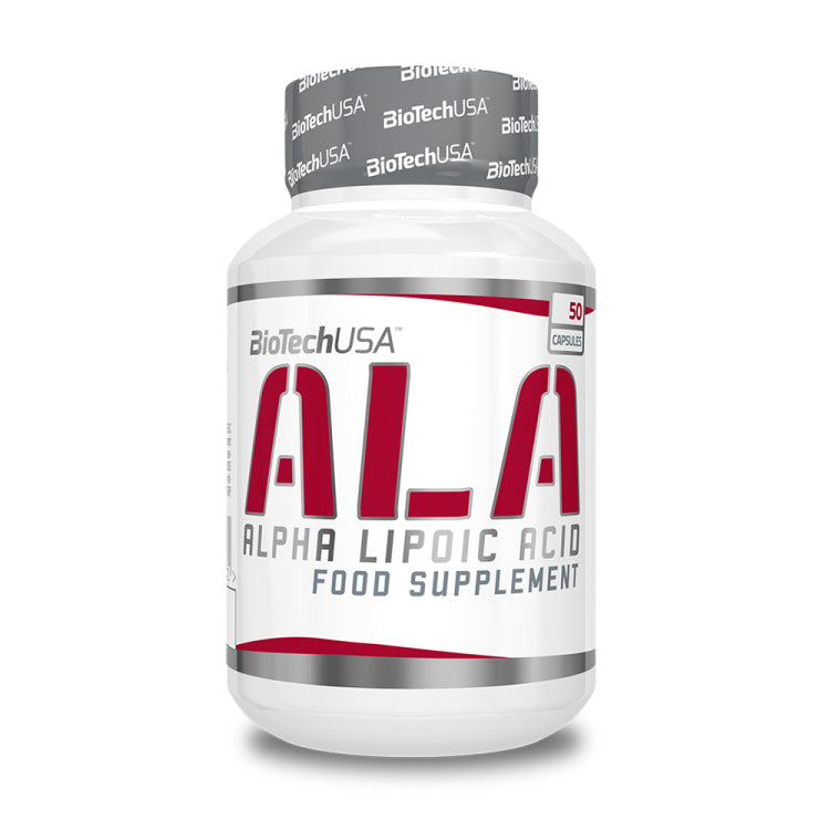 BioTechUSA ALA Alpha Lipoic Acid, 250mg - 50 caps | High-Quality Health and Wellbeing | MySupplementShop.co.uk