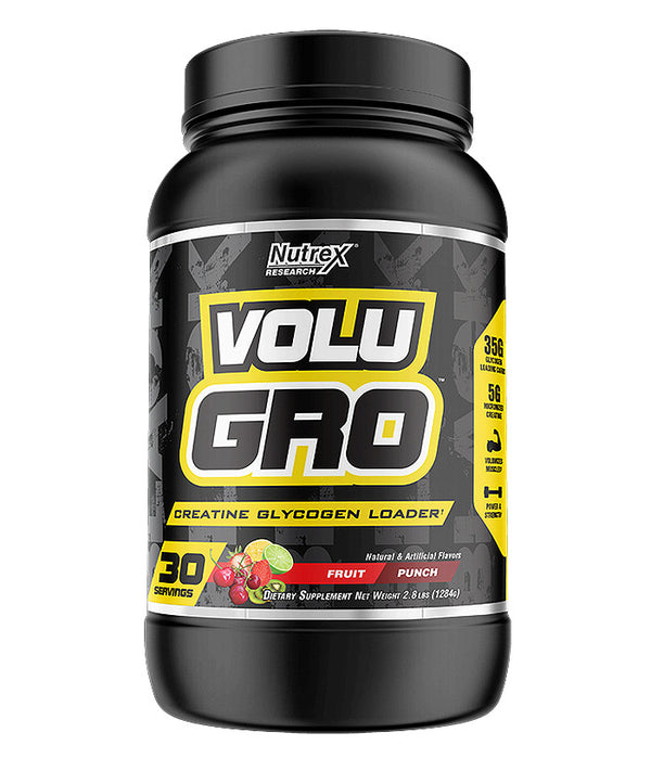 Nutrex Volu Gro, Fruit Punch - 1284 grams | High-Quality Creatine Supplements | MySupplementShop.co.uk