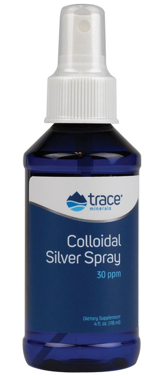 Trace Minerals Colloidal Silver Spray, 30ppm - 118 ml. | High-Quality Sports Supplements | MySupplementShop.co.uk