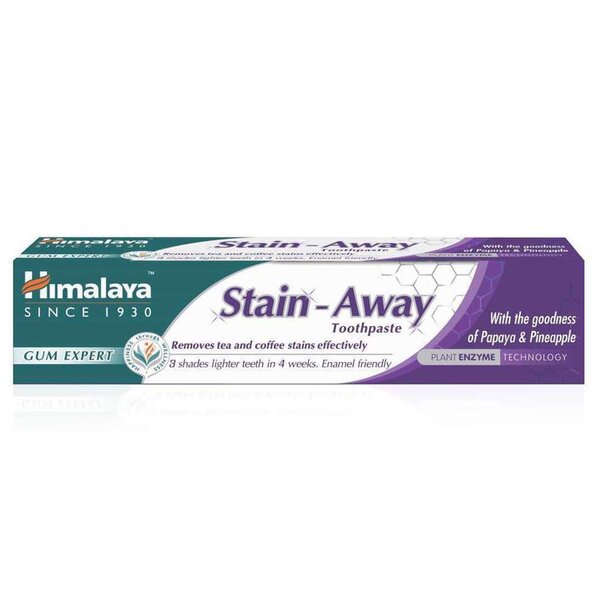 Himalaya Stain-Away Toothpaste - 75 ml. | High-Quality Toothpastes | MySupplementShop.co.uk