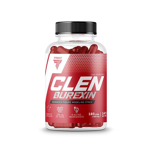 Trec Nutrition ClenBurexin - 180 caps | High-Quality Slimming and Weight Management | MySupplementShop.co.uk