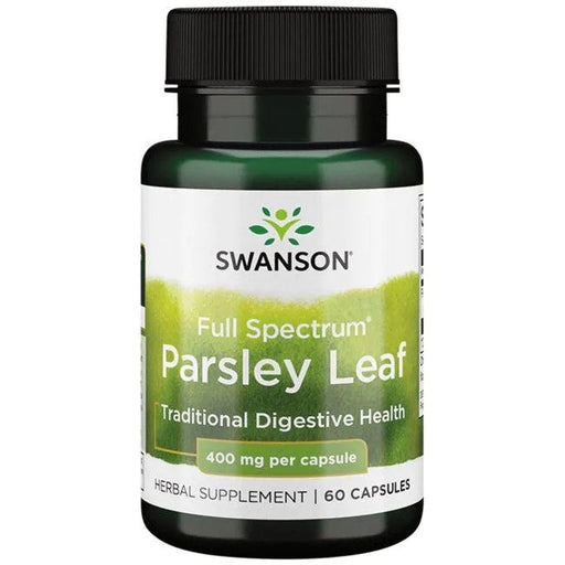 Swanson Full Spectrum Parsley Leaf, 400mg - 60 caps | High-Quality Sports Supplements | MySupplementShop.co.uk