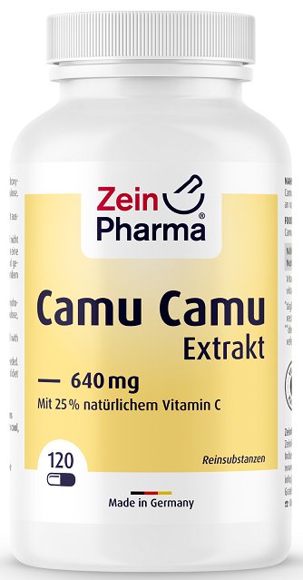 Zein Pharma Camu Camu, 640mg - 120 caps | High-Quality Sports Supplements | MySupplementShop.co.uk