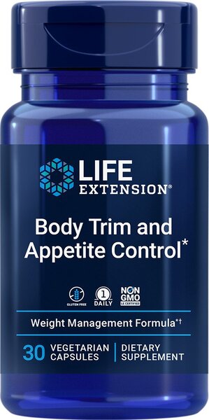 Life Extension Body Trim and Appetite Control - 30 vcaps | High-Quality Slimming and Weight Management | MySupplementShop.co.uk