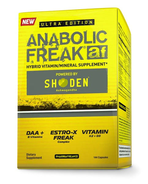 PharmaFreak Anabolic Freak Ultra Edition - 144 caps | High-Quality Vitamins & Minerals | MySupplementShop.co.uk