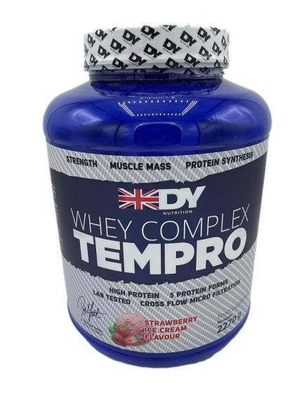 Dorian Yates Whey Complex Tempro, Strawberry - 2270 grams | High-Quality Protein | MySupplementShop.co.uk