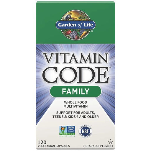 Garden of Life Vitamin Code Family - 120 vcaps - Vitamins &amp; Minerals at MySupplementShop by Garden of Life