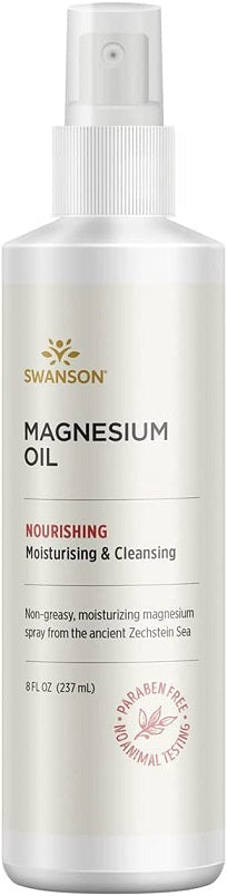 Swanson Magnesium Oil Spray - 237 ml. - Health and Wellbeing at MySupplementShop by Swanson