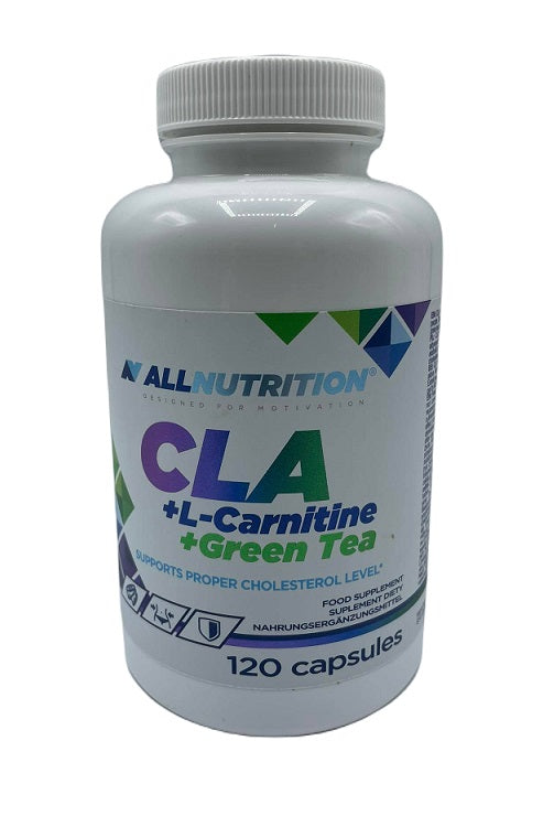 Allnutrition CLA + L-Carnitine + Green Tea - 120 caps - CLA at MySupplementShop by Allnutrition