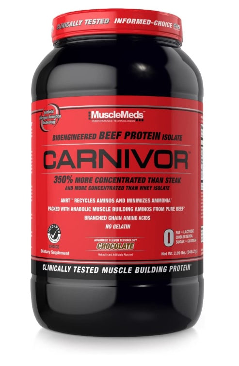 MuscleMeds Carnivor, Chocolate - 949 grams | High-Quality Protein | MySupplementShop.co.uk