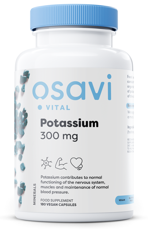 Osavi Potassium, 300mg - 180 vegan caps | High-Quality Potassium | MySupplementShop.co.uk