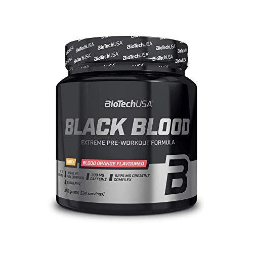 Black Blood NOX+, Blood Orange (EAN 5999076251711) - 330g by BioTechUSA at MYSUPPLEMENTSHOP.co.uk